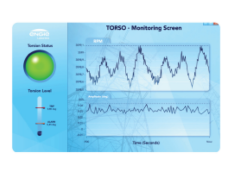 Engie Laborolec Torso Detect monitoring screen