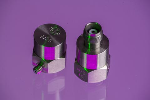 A close up shot of two A-29 Accelerometers