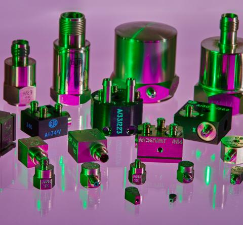 A group of accelerometers