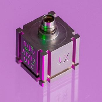 A shot of an A/13 accelerometer