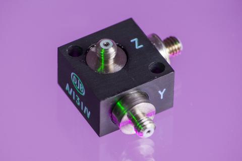 A shot of an A/131 accelerometer