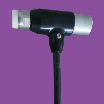 An IH-20 black hammer with a black middle and two white ends