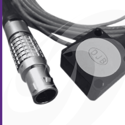 Close up shot of DC Response MEMS accelerometer range by DJB Instruments