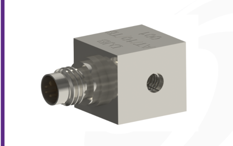 AT/10/TB tri-axial IEPE accelerometer