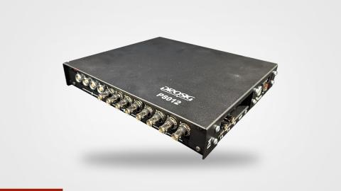 Prosig DATS-P8012 data acquisition unit, showing the BNC input connectors along the front panel.