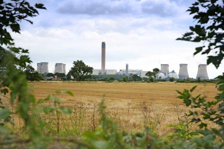 Drax Power Station from a distance