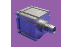 An At/161 accelerometer shot in purple background