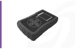 Cut out shot of handheld vibration meter