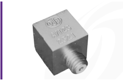 Cut out shot of monoaxial IEPE accelerometer