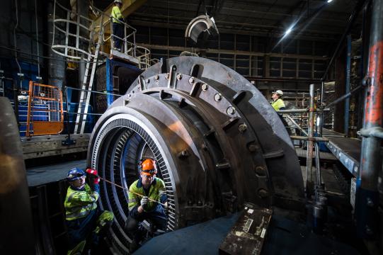 Drax Power Station turbine