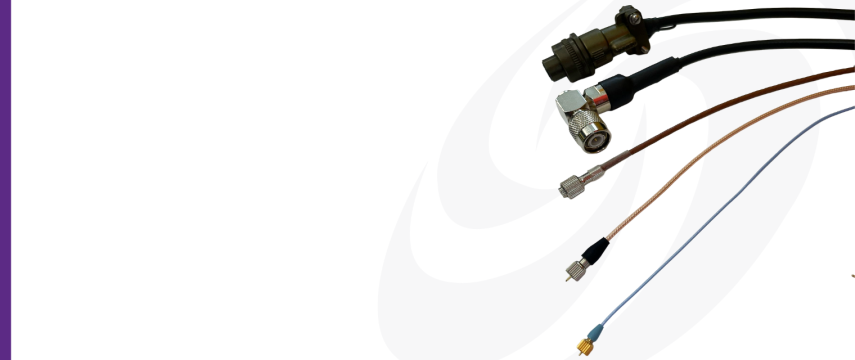 Standard and low-noise cables fitted with a selection of different connectors