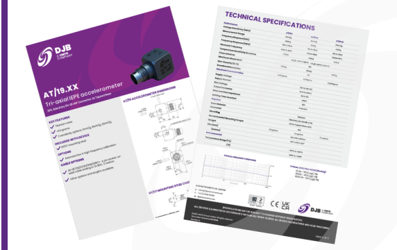 Image showing the two pages of DJB's AT/19 datasheet