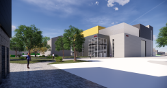 External view of the RAL Space National Satellite Test Facility