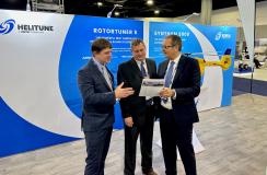 Helitune Operations Director and the General Manager GMbH meet Airbus Helicopters