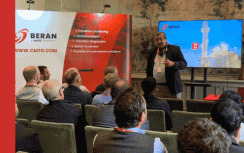 Professor Aly El-Shafei presenting at Beran Conference 2024 at Chatsworth House