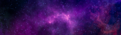 Background image of space with purple colour tint