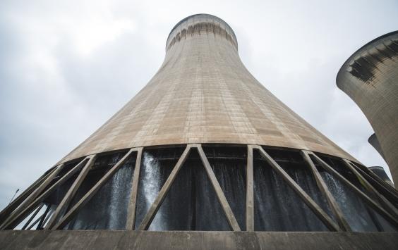 Drax Power Station cooling top 