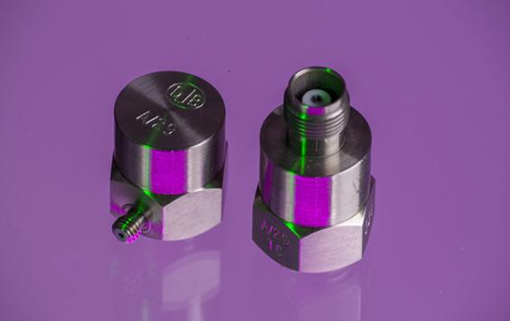 A close up shot of two A-29 Accelerometers