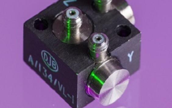 A shot of an A/134 accelerometer