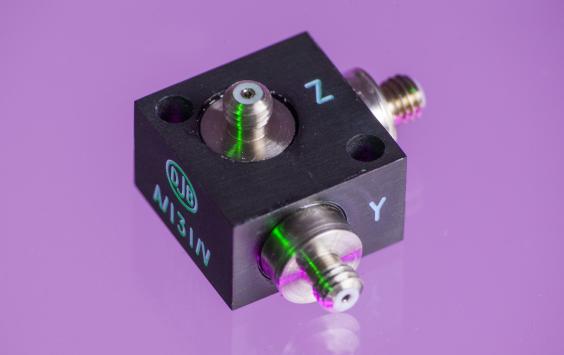 A shot of an A/131 accelerometer 