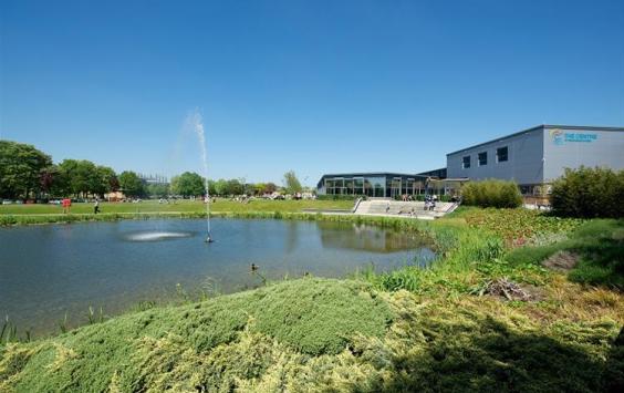 External view of Birchwood Centre, Warrington, UK