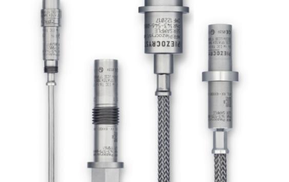 Piezocryst high pressure temperature sensor range