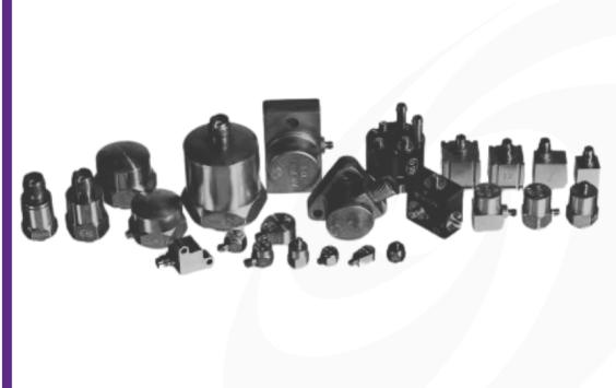 Cut out image of range of low cost IEPE accelerometers