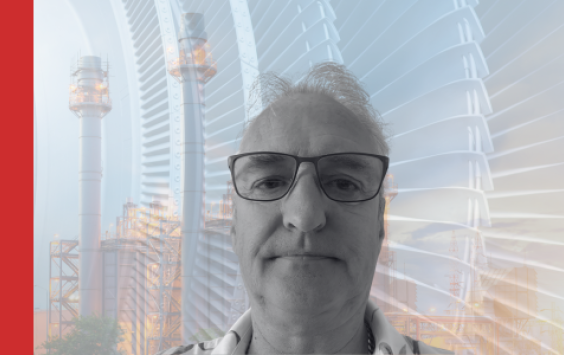 Neil Brinkworth, Condition Monitoring Engineer, black and white profile image